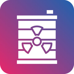 Vector Design Nuclear Waste Icon Style