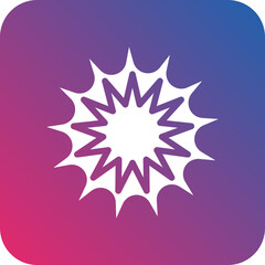 Obraz premium Vector Design Explosion Icon Style