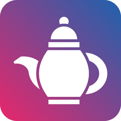 Vector Design Teapot Icon Style