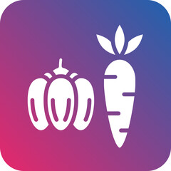 Vector Design Vegeatable Icon Style