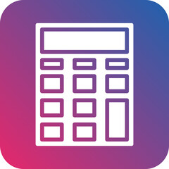 Vector Design Calculator Icon Style