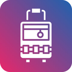 Vector Design Luggage Icon Style