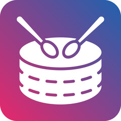 Vector Design Drum Icon Style