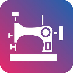 Vector Design Sewing Machine Icon Style