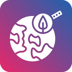 Vector Design Global Research Icon Style