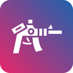 Vector Design Rifle Icon Style