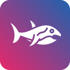 Vector Design Shark Icon Style
