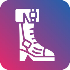 Vector Design Boot Icon Style