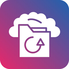 Vector Design Backup Icon Style