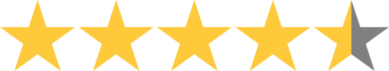 Rating star, star clipart