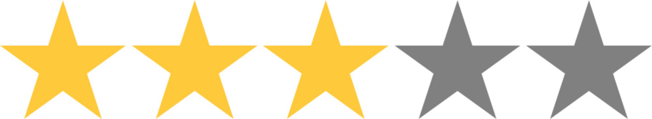 Rating star, star clipart