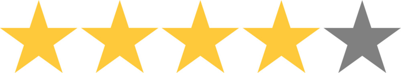 Rating star, star clipart