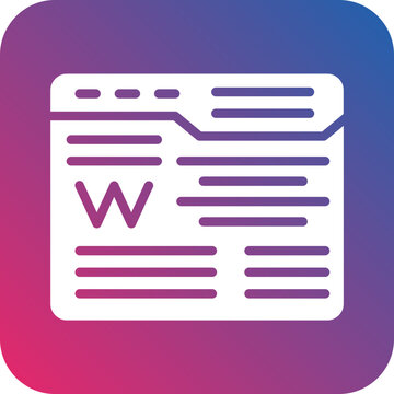 recommend clip art: Vector Design Wikipedia Icon Style