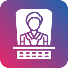 Vector Design Boss Icon Style