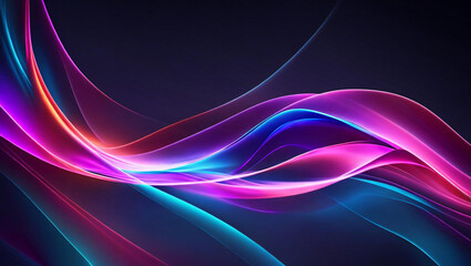 Generative AI, generative and AI background with wavy lines offers a whimsical and organic feel to any artwork. Its abstract and surreal nature can evoke various emotions and offer a memorable effect.
