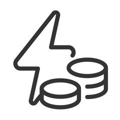 Pixel perfect, editable stroke, up scalable, line, vector bloop icon.