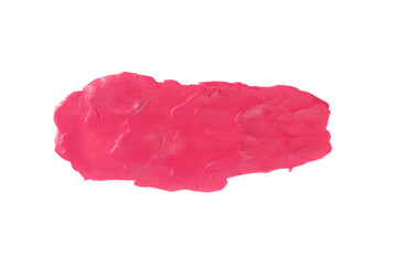Pink background from plasticine isolated on white