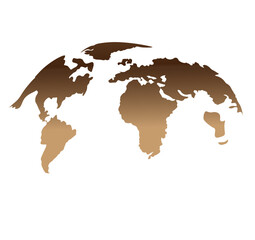 Earth Day caring for the Planet. Ecology is a clean planet and the distribution of garbage.