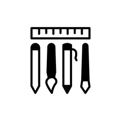 Designing Tools icon in vector. Illustration