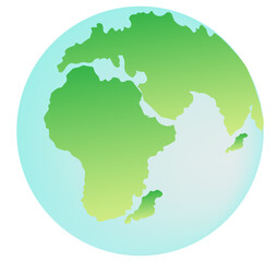 Earth Day caring for the Planet. Ecology is a clean planet and the distribution of garbage.