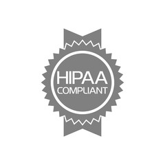 Health Insurance Portability Accountability HIPAA isolated on transparent background
