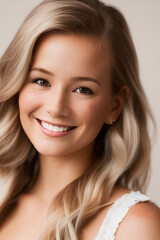 Naklejka premium Beauty in Nature: Gorgeous Women's Portraits with Earthy Flair