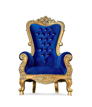chair, king's throne, armchair