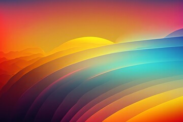 Bright gradient made with Generative AI