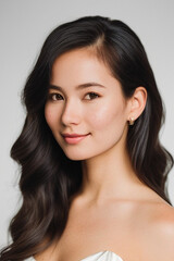 Fototapeta premium The Joy of Happiness: Girl's Portraits that Celebrate the Magic of Joy with Generative AI Additions