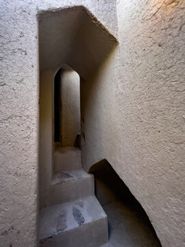 Bahla Fort, Oman. Interior.
