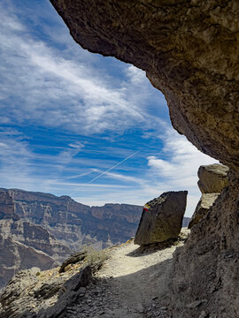 Balcony walk, Jabal Shams, the Grand Canyon of Oman.