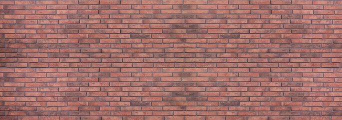 Rough brick wall as background. Banner design