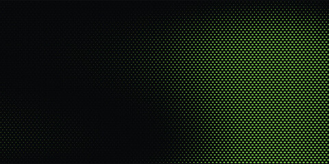 Green abstract background and black dot