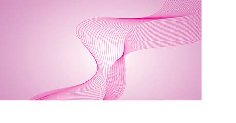 Pink line wave 