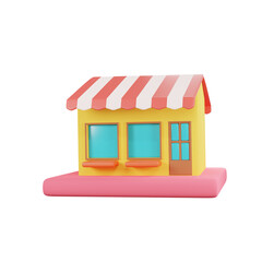 The "Minimal Shop Store Model" is a beautifully designed 3D rendering featuring a sleek and minimalist design of a shop or store, perfect for use in e-commerce or retail-related applications.
