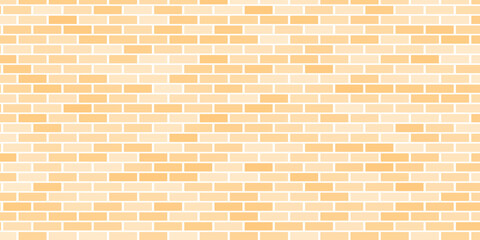 Random light orange brick seamless wall. Beautiful concept bricks wall style marble background