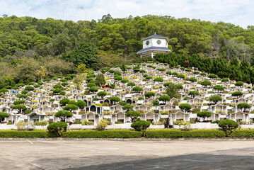 中国の墓地