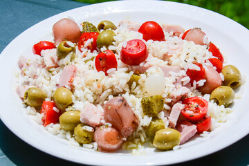 italian rice salad