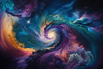 Abstract cosmic background
