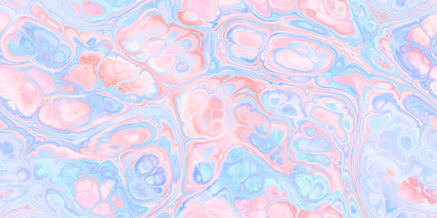 marbled blue and pink seamless tile - repeat pattern background