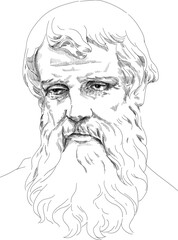Euclid - was an ancient Greek mathematician active as a geometer and logician. Considered the "father of geometry"