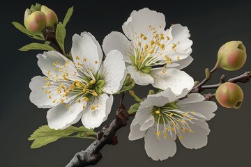 Naklejka na ściany i meble blossom in spring