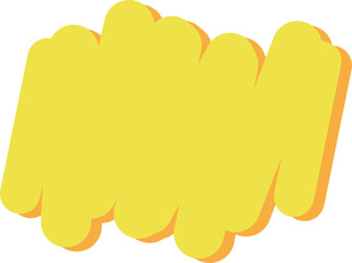 メンフィスフレーム　イエロー