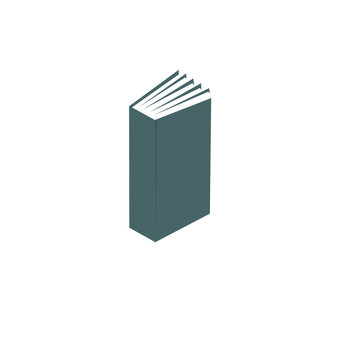 book illustration, book icon with an elegant concept, suitable for simple designs