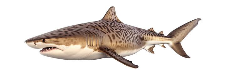  Tiger Shark Isolated White