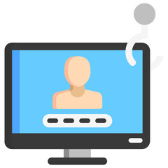 phishing, data leak icon.