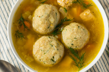Healthy Jewish Matzo Ball Soup