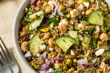 Jennifers Organic Raw Bulgar Wheat Salad