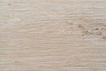 Light wooden background, wooden floor, laminate, vinyl. Closeup, copy space, mockup