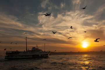 Hagia Sophia Mosque (Ayasofya Cami) and Blue Mosque (Sultanahmet Cami) Photo, Sultanahmet Square...